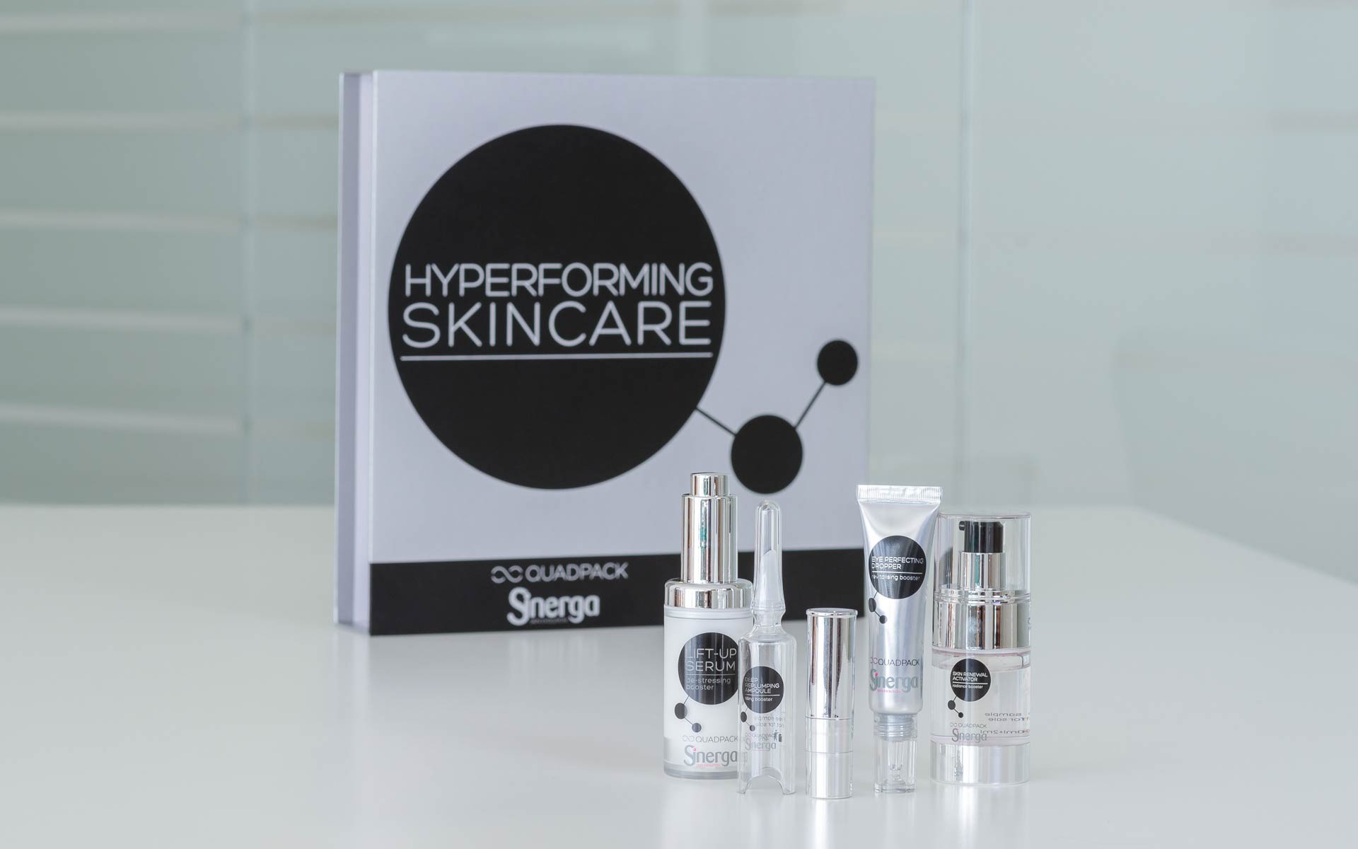 Sinerga and Quadpack - the world leader in packaging production and distribution for the beauty industry combine decades of expertise and know-how in an innovative full service that caters to the cosmetic, dermocosmetics and dermo-pharmaceutical industry.