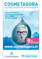 Sinerga will once again participate with its branch office, Sinerga France, at Cosmetagora - 10,11 January- at espace Champerret in Paris 