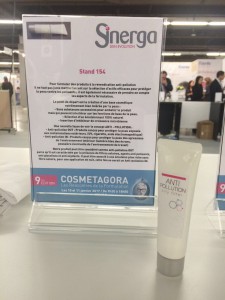 Sinerga will once again participate with its branch office, Sinerga France, at Cosmetagora - 10,11 January- at espace Champerret in Paris 